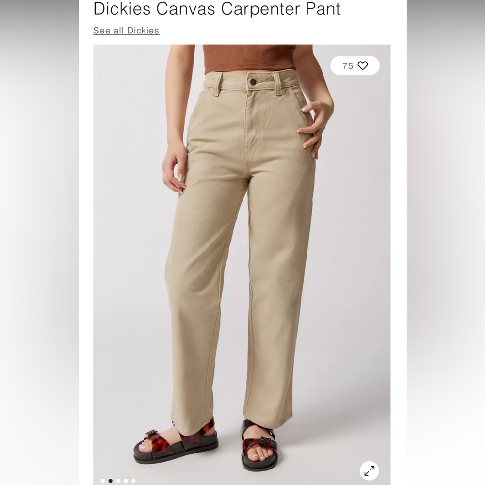 Dickies Canvas Carpenter Pants